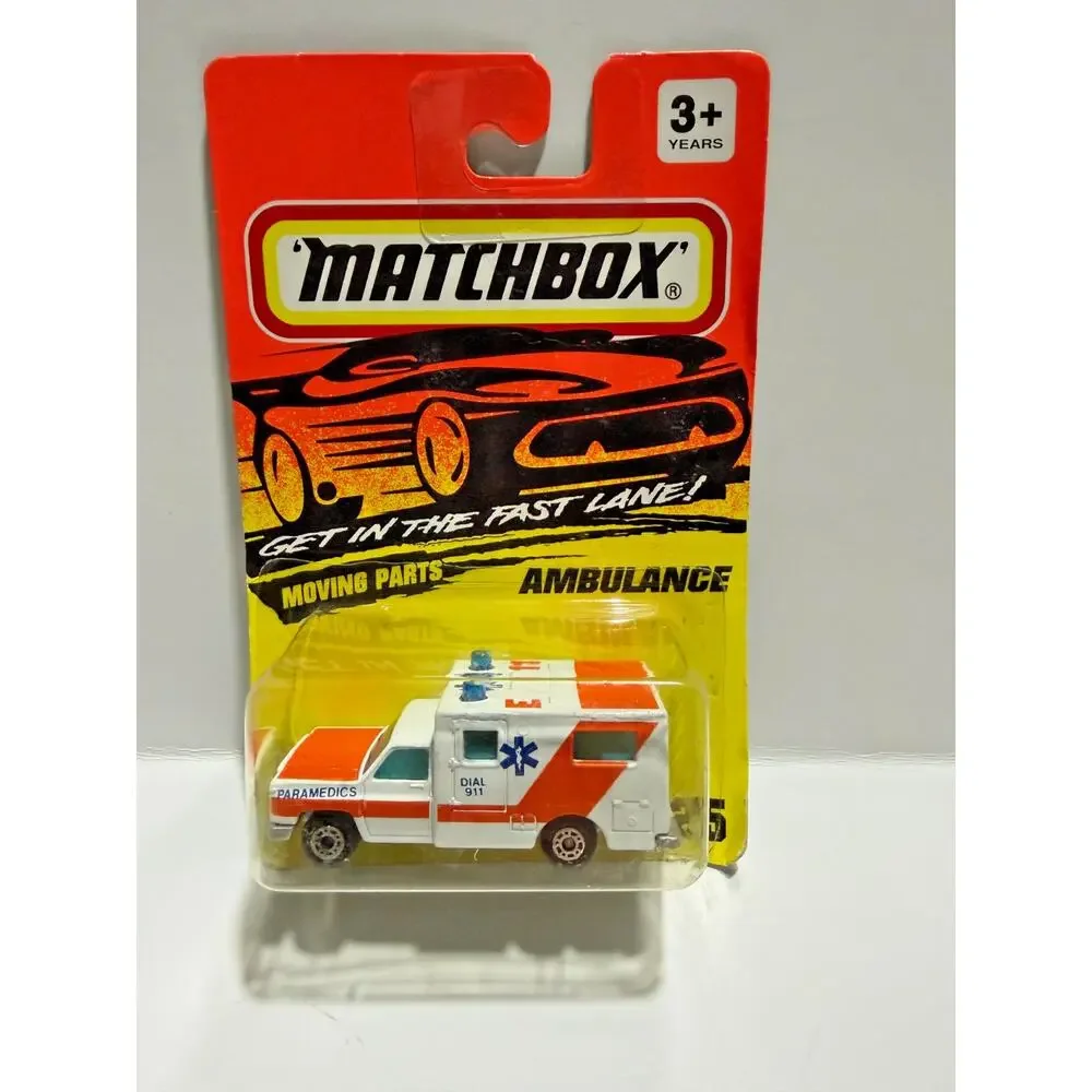 Vintage 1994 Get In The Fast Lane Matchbox Cars Lot of 7